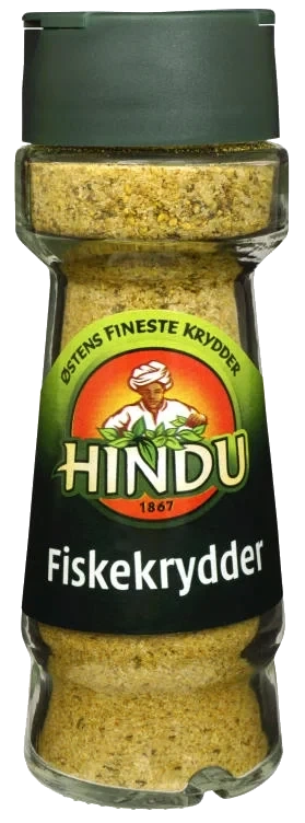 Fiskekrydder 80g glass Hindu