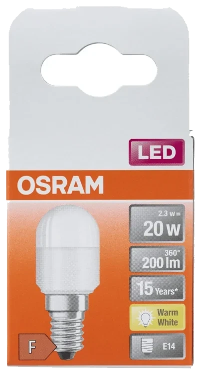 Lyspære Led T26 20 Matt E14 Osram