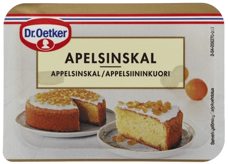 Appelsinskall 100g Dr.Oetker
