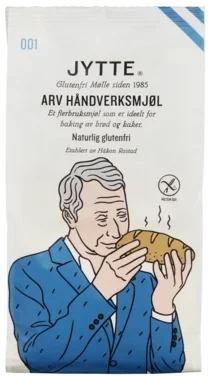 Jyttemel Arv Glutenfri 500g Holmen Crisp