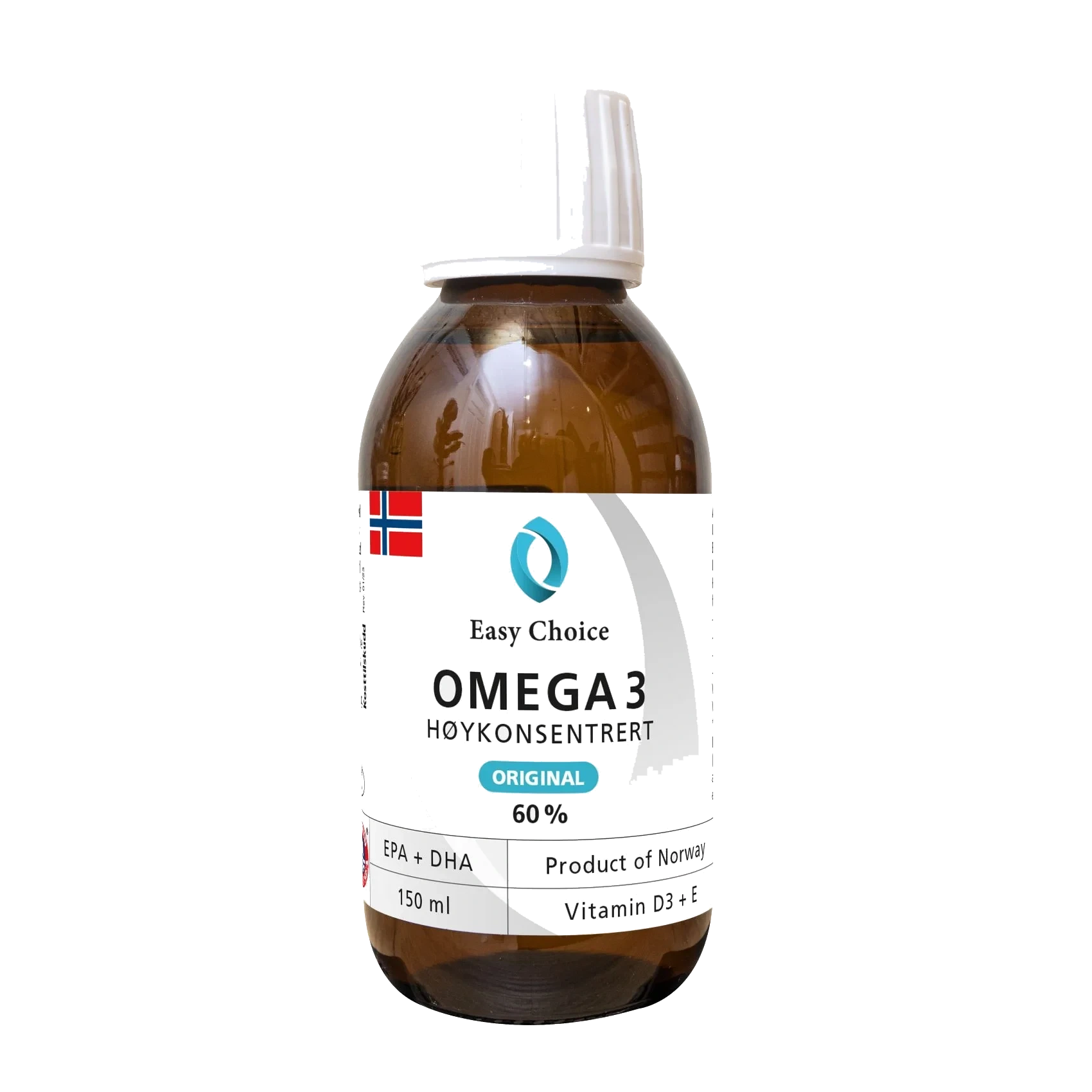 Easy Choice Omega 3 Høykonsentrert Original 60% Flytende