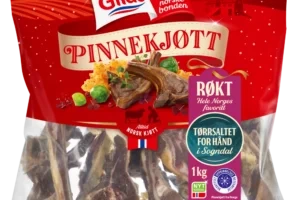 Pinnekjøtt Lam Røkt Kappet 1kg Enh