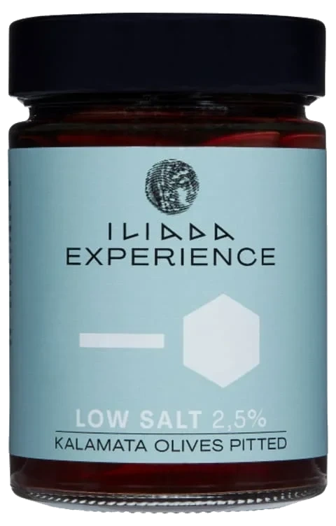 Oliven Kalamata Saltredusert u/Sten 340g Iliada