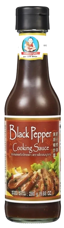 Cooking Sauce Black Pepper 280g Dek Som Boon