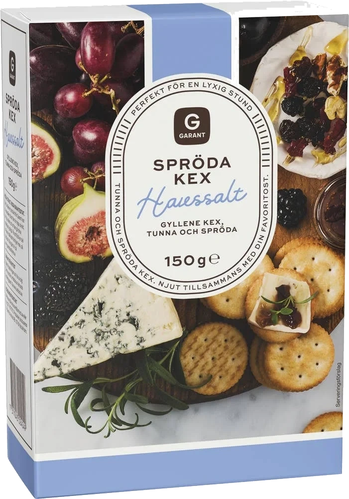 Spröda Kex Havssalt