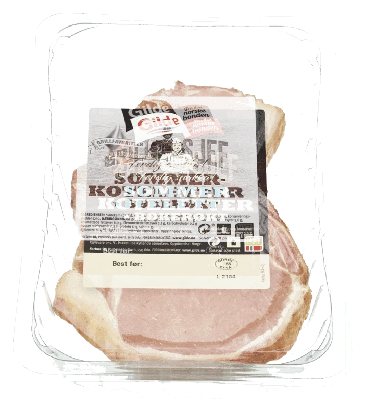 Gilde Salt/Røkt Sommerkoteletter ca 400g