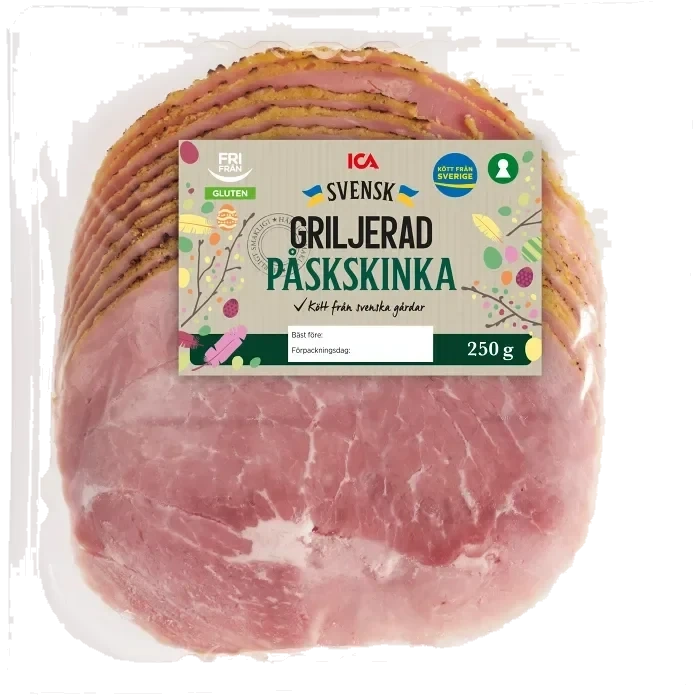Pålägg Griljerad Påskskinka 250g ICA