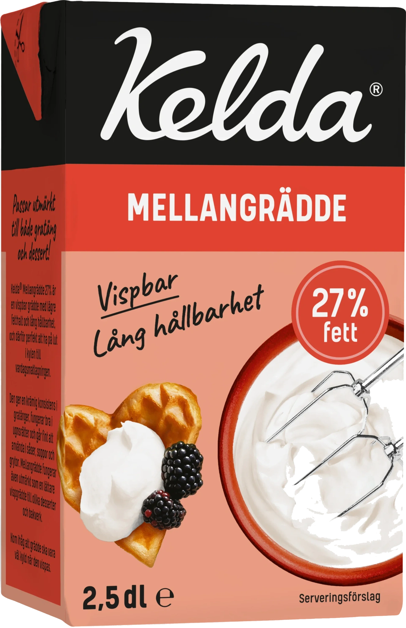 Mellangrädde 27% 2.5 dl