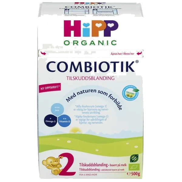 Baby Combiotik 2 Pulver Hipp 500g*4 - Hel Kartong