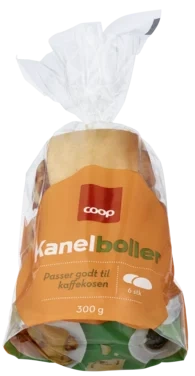 Coop Kanelbolle 6pk 300g