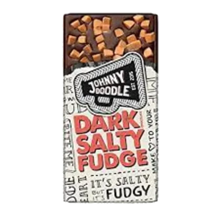 Johnny Doodle Dark Salty Fudge 150g