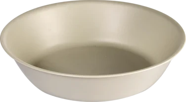 Tallerken Dyb Pp Mineral Gjenbrukbar 18cm Beige