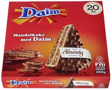 Mandelkake med Daim 380g Almondy