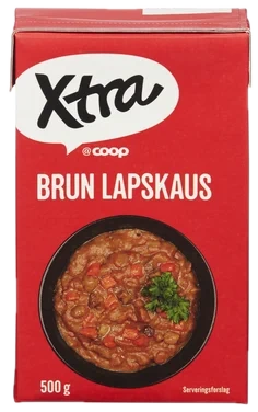 X-tra Brun Lapskaus 500g Enh