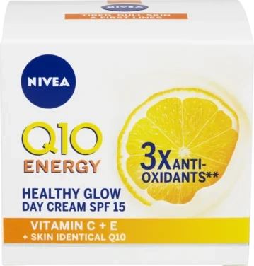 Nivea Q10 Energy Healthy Glow Day Cream Spf15, 50ml