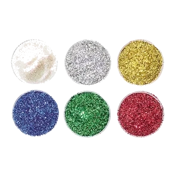 Bioglitter Mellomgrovt 6x20 G