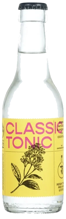 Eliksir Classic Tonic 25 cl Indian Tonic med Kinin og Sitrus