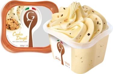 Cookie Dough Gelato Italiensk Iskrem 1l G7 Ekte Italiensk Iskrem