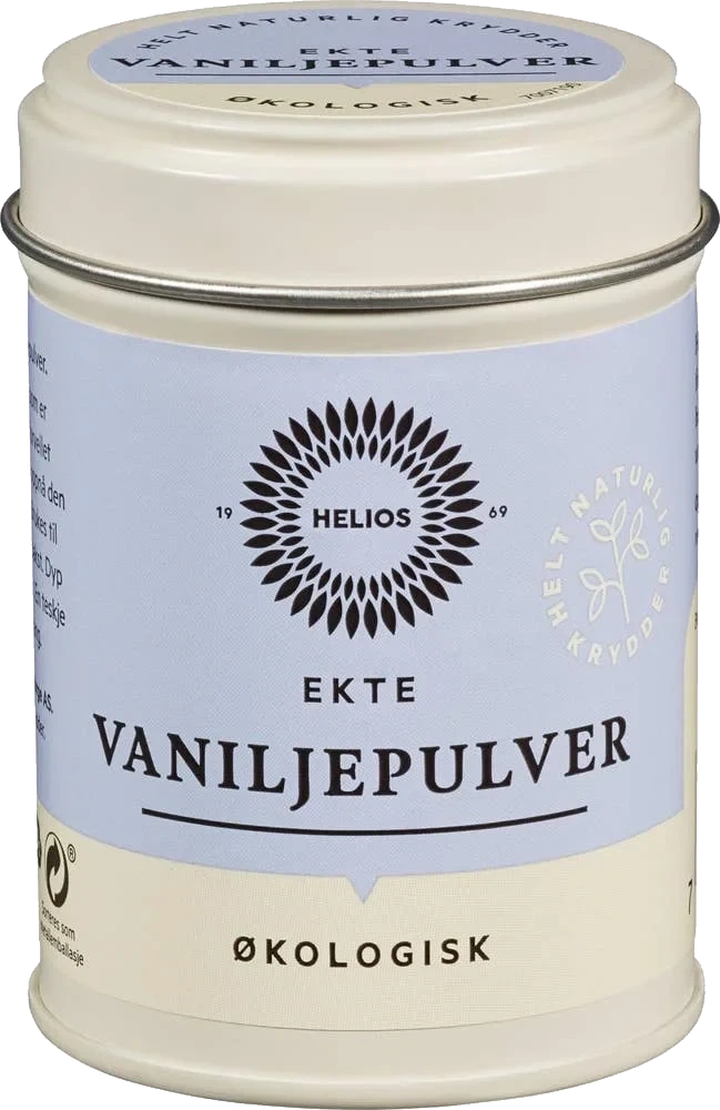 Økologisk ekte vaniljepulver