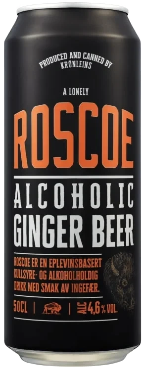 Roscoe Ginger Beer 0,5l boks