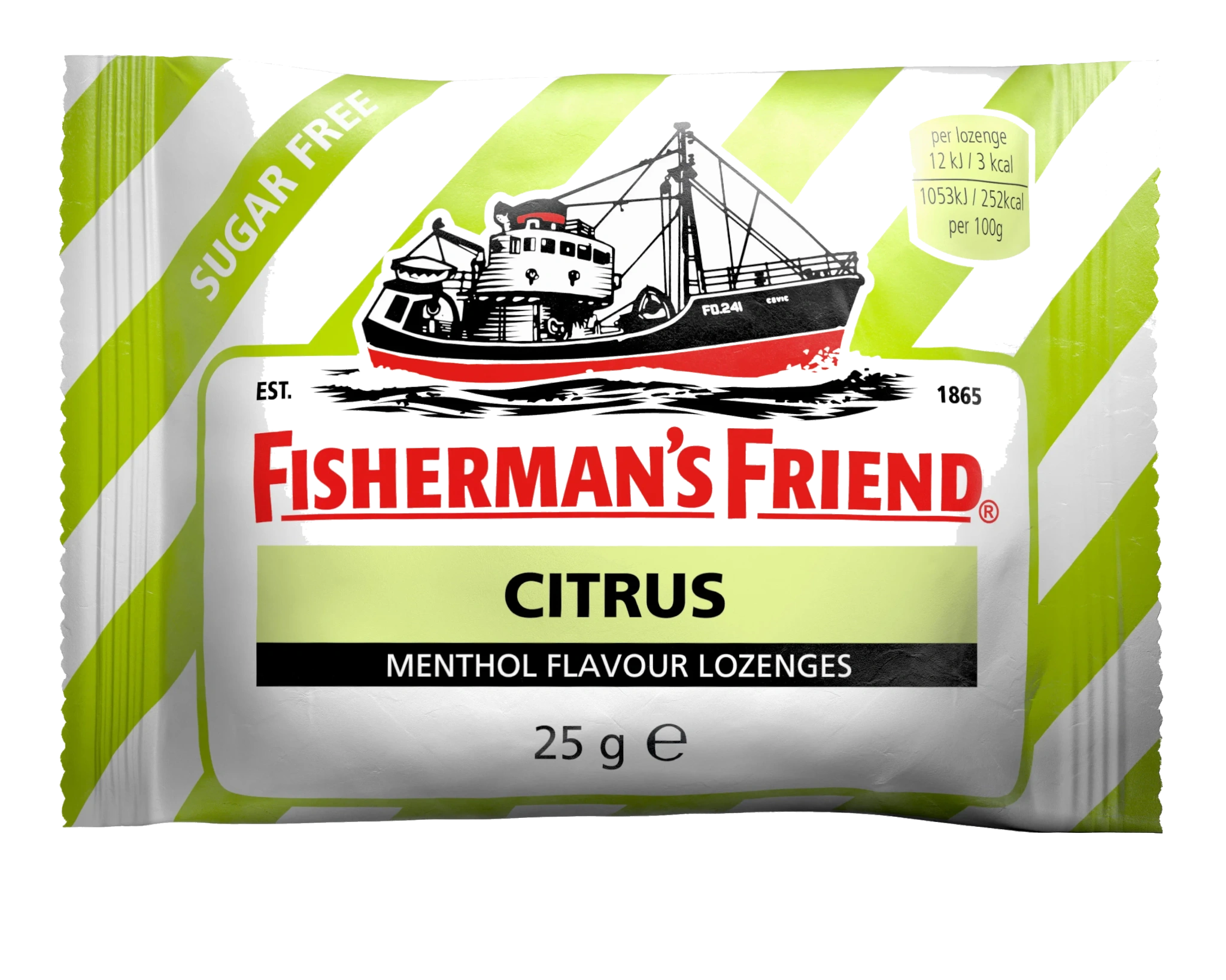 Halstabletter Citrus