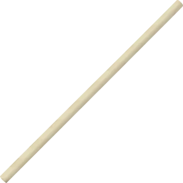 Papir Sugerør Beige 6x150mm 250stk Barkonsult