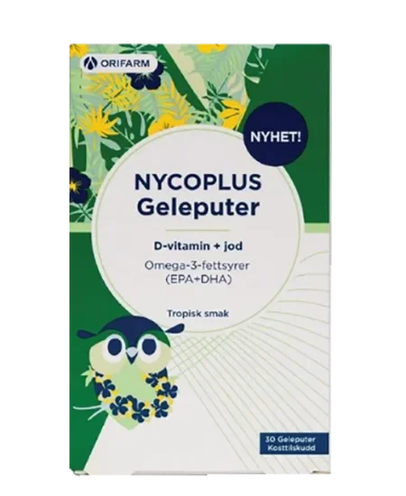 Nycoplus Geleputer Tropisk Smak 30stk
