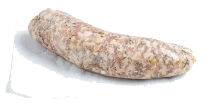 Salsiccia m/Hvitløk & Salvie 80g pr stykk