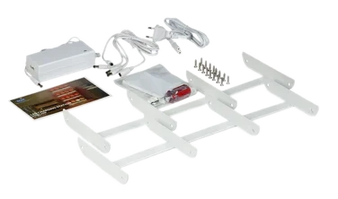 Led Mini Lamp Ladestasjon For 4 Led Sett 32lys
