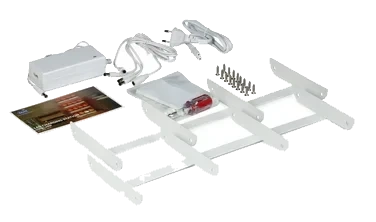 Led Mini Lamp Ladestasjon For 4 Led Sett 32lys