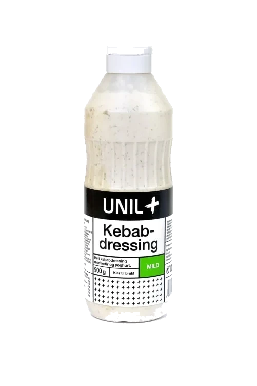 Kebabdressing Mild 900g Unil+