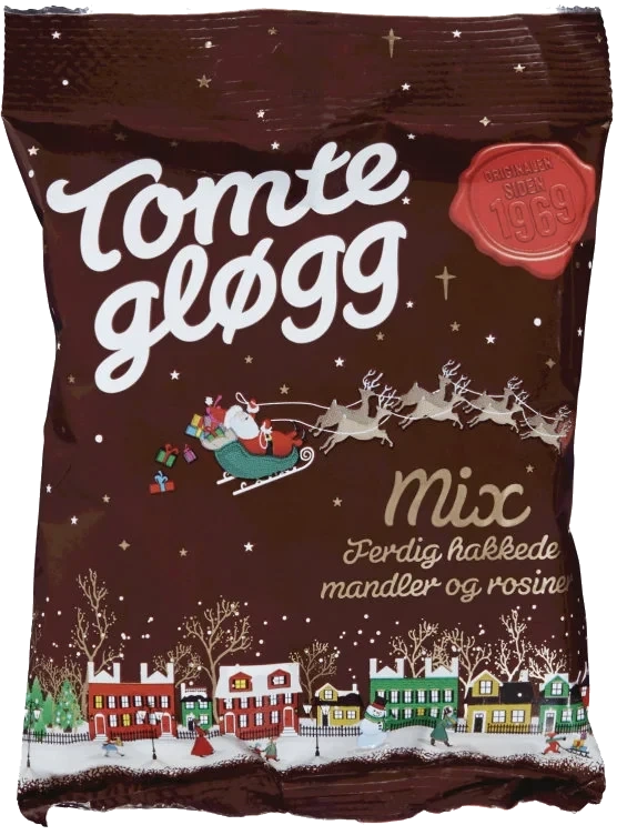 Gløggmix Mandler/rosiner Tomtegløgg