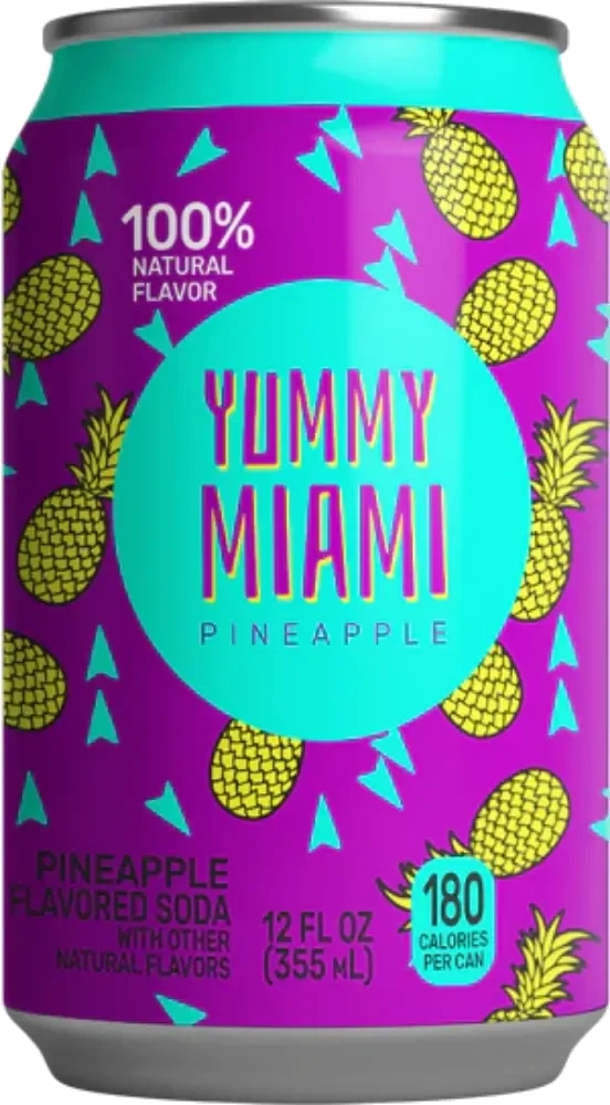 Yummy Miami Pineapple 355ml