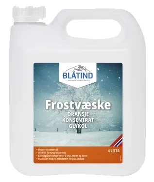 Blåtind Frostvæske Oransje 4l