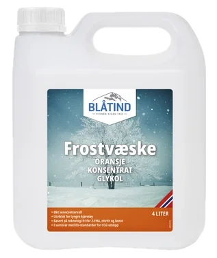Blåtind Frostvæske Oransje 4l