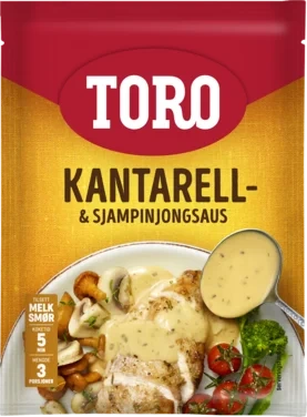 Kantarell & Sjampinjong Saus 23g Toro