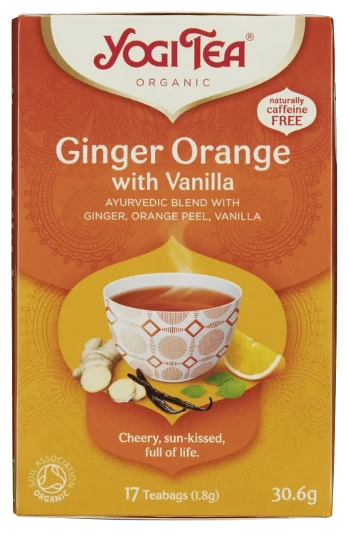 Ingefær Appelsin Vanilje