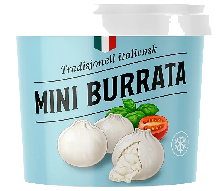 Burrata Mini Fryst 150g (3x50g)