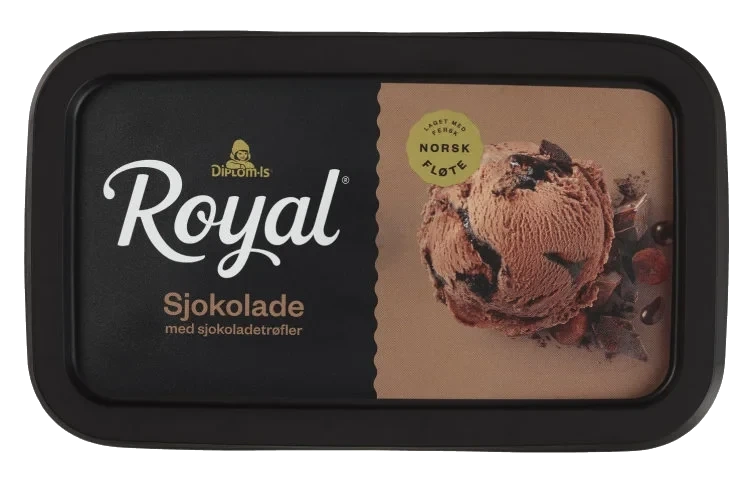 Royal Is Sjokolade 0.9l Diplom-Is