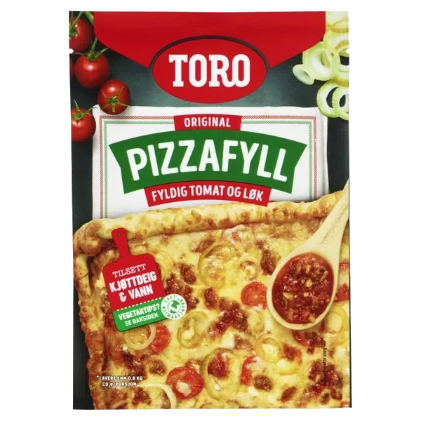 Toro Pizzafyll Tomat&Løk 20x55g