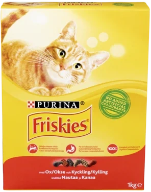 Friskies Okse/kylling/lever 1kg