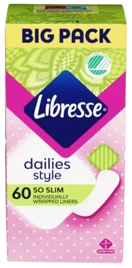 Libresse Truseinnlegg So Slim Big Pk 60stk