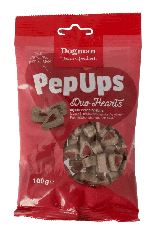 Pep Ups Duo Hearts 100g