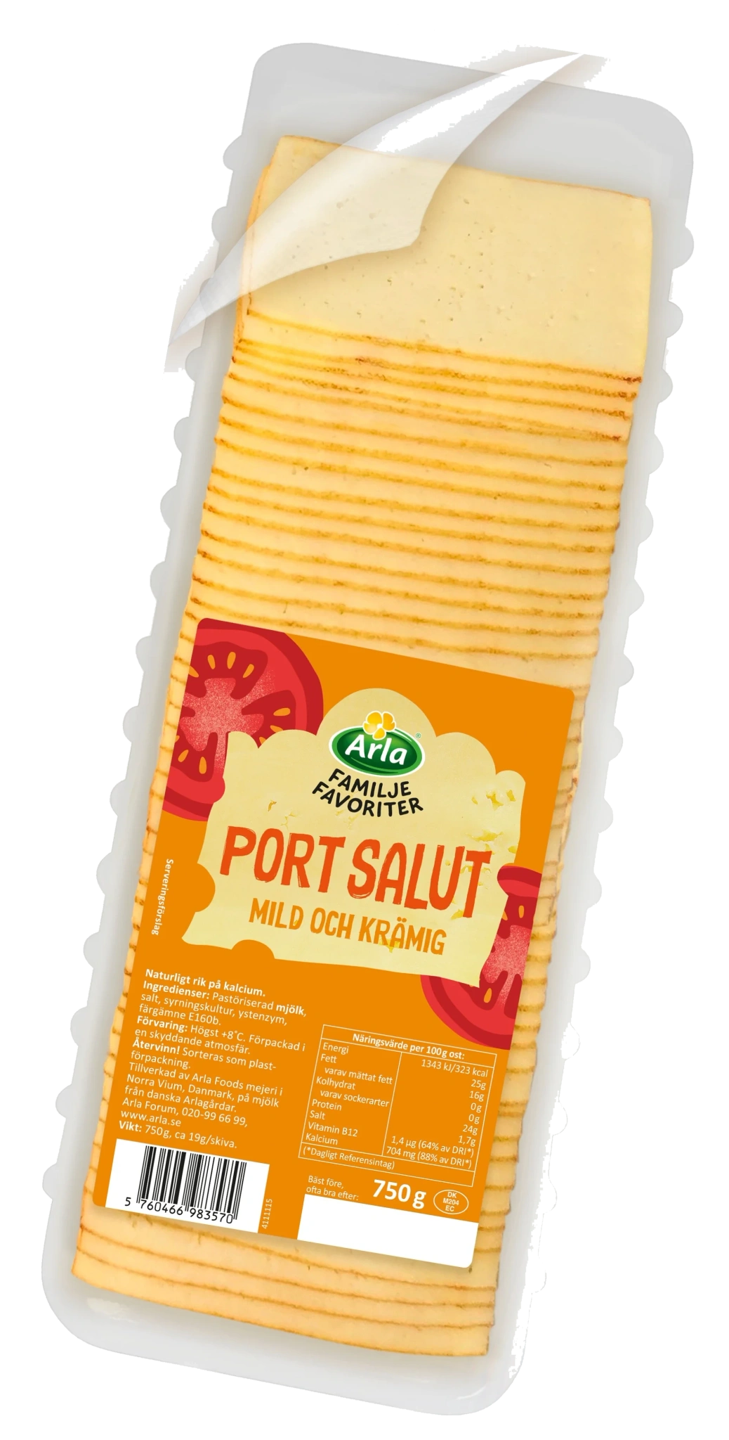 Familjefav Port Salut skivad ost