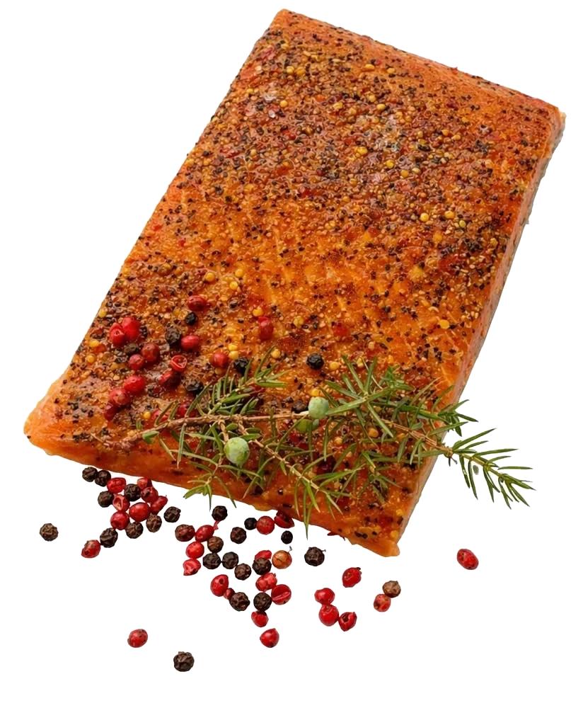 Varmrøkt Ørret med Peppermix