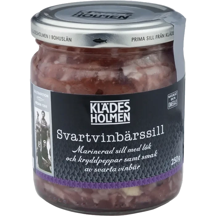 Svartvinbärssill 250g Klädesholmen
