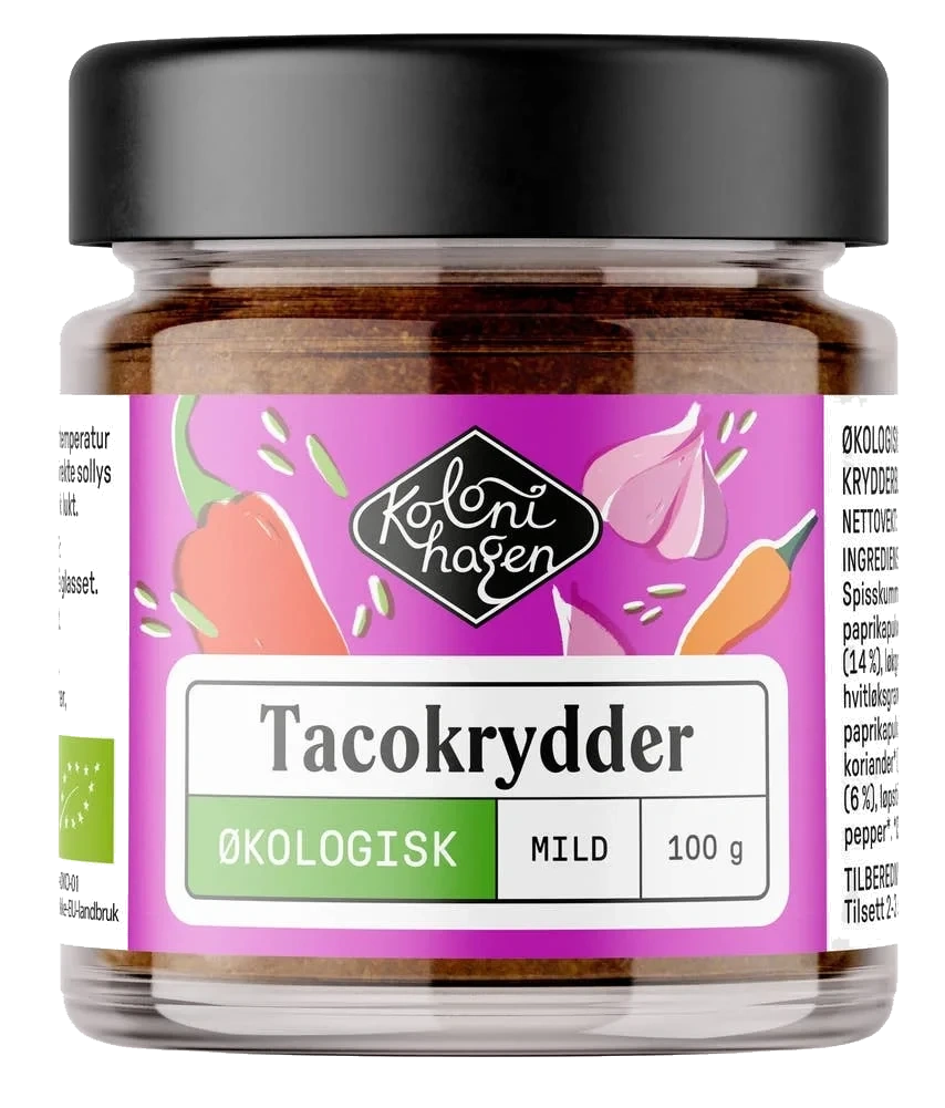 Økologisk tacokrydder