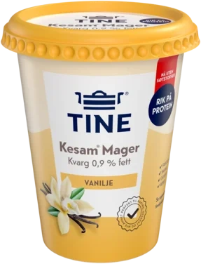 Mager Kesam Vanilje 420g Tine