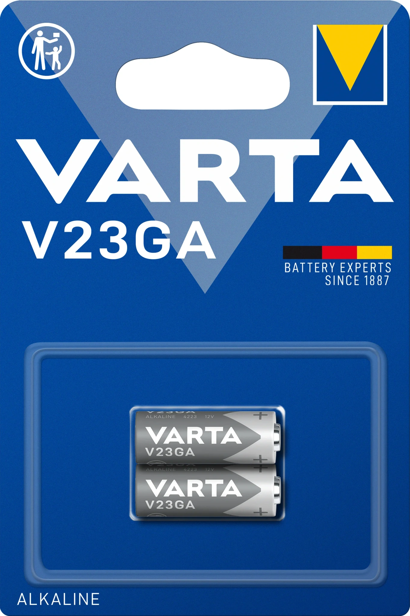 Batteri Alkaline V23GA 2-pack