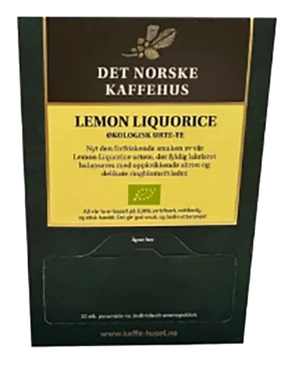 Lemon Liquorice Urte-Te 12poser